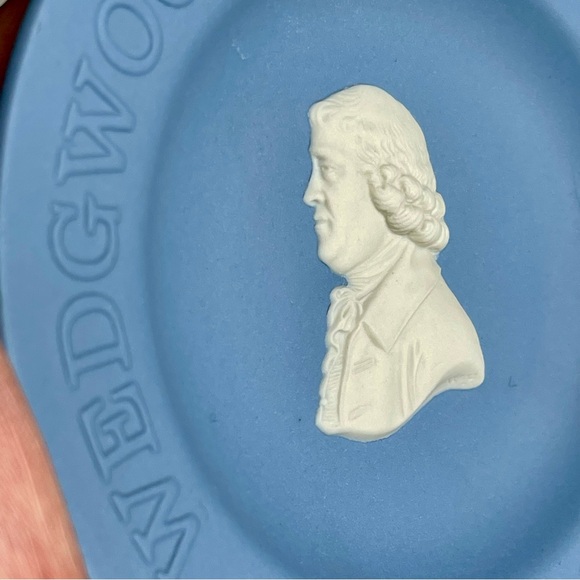 WEDGEWOOD |The Wedgewood Collectors Society Miniature Plate Compotier Jasperware - Picture 7 of 9